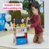 Jaseys Toy Chest On-the-Go Wooden Workbench | 23-Piece Portable Pretend Play Tool Set with Hammer, Screws, Wrench, & More | Construction Toy for Toddlers Ages 12+ Months view 2