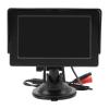 Akozon Car Camera 4.3" Night Wide Viewing Angle 360 Rotation Rear Facing Seat Mirror for Infants Kids Toddlers Easy Installation (with USB cable) view 4