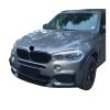 3Pcs Front Bumper Lip Diffuser Splitter Spoiler Compatible With BMW X5 F15 MM-Sport 25d 35i 35d 40e M50i M50d 2014-2018 Black Bodykits Tuning(Carbon Look) view 2