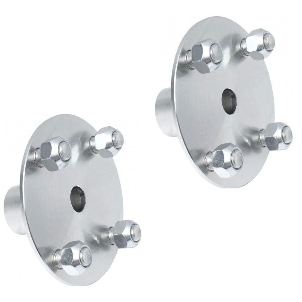 (2) 1" to 3/4" Step-Down Axle Hub 4" x 4" for 1005 Rims 8" x 7", 18" x 9.50-8 Kart