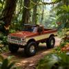 Asixxsix 1/16 RC Truck, 2.4G High Speed Remote Control Off Road Truck 4x4 Crawler with Proportional Throttle Steering LED Light, for Adults Hobby Toy Birthday Xmas Gifts (Brown) view 3