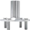 4" x 4" Lug Axle Hub 1" to 3/4" Step-Down for Yerf-Dog 3205, 3206, 4206 Go Kart view 4