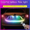 Car Trunk Flow Light Rainbow Racing Turn Signal Modified Decorative with LED Super Bright Strip(Regular,1.5M) view 2