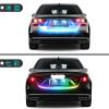 Car Trunk Flow Light Rainbow Racing Turn Signal Modified Decorative with LED Super Bright Strip(Regular,1.5M) view 4