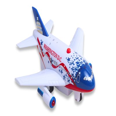 Daron Washington DC Pullback Airplane Toy with Lights & Sounds for Ages 3+