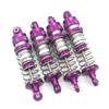 Metal Replacement Parts Compatible with Remote Control Vehicle Oil Pressure Shock Absorber Shock Parts 14210 14209 RC1 14(Purple) view 1