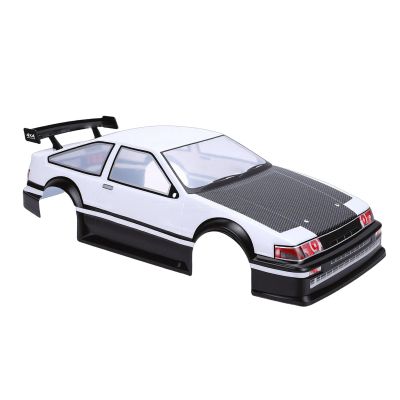 SPYMINNPOO 1:10 Scale RC Car Body, PVC Material for 26cm Wheelbase Sports Cars, with Precise Fit and Clear Graphic Patterns, for RC Car Modification and Protection