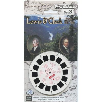 Lewis & Clark Set #3 - Compatible to ViewMaster - 3 Reel Set on Card - NEW