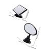Alasum Rearview Mirror 360 Suction Cup Rear Facing Mirror for Observation Wide Angle Adjustable with Suction and Adhesive Mount view 2