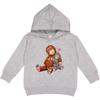 inktastic Baby Monkey with Stuffed Orangutan Toddler Hoodie 5-6 Heather 486d7 view 1
