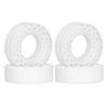 LEWAGH 4Pcs 1.55" Silicone Rubber Insert Foam Waterproof 85 * 28mm for 95-97mm 1.55" Tires RC Car Upgrade Parts(White) view 1