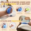 1pack Blue Dumpling Squishy,Dumpling Box,Colorful Dumplings Squeeze Stress Balls Dumplings Squishy, Anxiety Relief Fidget, Soft Squeeze Decompression Dough view 4