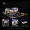 1/64 Scale Convenience Store Building Scene Model with LED Lighting and Parking Area Miniature Street Diorama DIY Customizable & Expandable Model Car (Cars & Figures Not Included) view 2