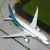 GeminiJets Alaska Airlines Boeing 787-9 Dreamliner N784HA 1:200 Scale Die-Cast Model Airplane with Display Stand & Realistic Landing Gear, Collectible Aircraft for Adults 14+ view 1