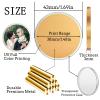 10-100pcs Custom 25g Zinc Alloy Challenge Coins with Acrylic Display Case Customized Lucky Coins for Military,Anniversary, Birthday & Company Gifts Double Sided Personalized Poket Coins view 2