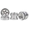 Aluminum Wheels Compatible With Grasshopper, Mighty Frog, Fighting Buggy, Sand Scorcher 1/10 Scale RC Car Models view 3