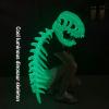 Glow in the Dark Dinosaur Skeleton 3D Dinosaur Model with Luminous Bones, Perfect for Halloween, Parties view 3