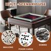 31.5" x 31.5" Mahjong Mat for Table with Carrying Bag Mystical Poker Cards Aligned Symmetrical Cosmic Space Non-Slip Noise-Reducing Game Mat Mahjong Accessories for Poker Dominoes Board Games view 3