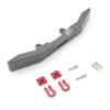 AQWBTYD for WPL B14 B-14 B16 B-16 B24 B-24 B36 B-36 Q60 Q61 Military Truck 4WD 6WD 1/16 RC Metal Front Bumper with Tow Hook Accessories RC Car Parts Accessories(Gray) view 1