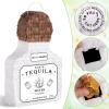 Adecortalk White Tequila Bottle Piata Tequila Pinata with Bat Blindfold for Adult Party Decorations Cinco De Mayo Fiesta Mexican Carnivals Birthday Anniversary Party Supplies view 3