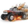 EAZYRC FMS 1/10 Ford F-100 Brushless RC Truck, 1973 Licensed RC Car for Adults, 55KM/H High Speed 2WD RC Crawler, Hobbywing 60A ESC & 3652 Motor, All-Metal Gears & Steel CVD Drive Shafts, RS (Black) view 1