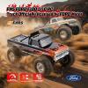 EAZYRC FMS 1/10 Ford F-100 Brushless RC Truck, 1973 Licensed RC Car for Adults, 55KM/H High Speed 2WD RC Crawler, Hobbywing 60A ESC & 3652 Motor, All-Metal Gears & Steel CVD Drive Shafts, RS (Black) view 2