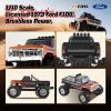 EAZYRC FMS 1/10 Ford F-100 Brushless RC Truck, 1973 Licensed RC Car for Adults, 55KM/H High Speed 2WD RC Crawler, Hobbywing 60A ESC & 3652 Motor, All-Metal Gears & Steel CVD Drive Shafts, RS (Black) view 3