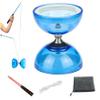 Chinese Yoyo 5 Bearings Diabolo with Sticks & String & Guide Book & Net Bag Yo Yo for Kids Adults Fitness Tricks, Diablo Yoyo, Diabolo view 1