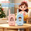 HUACAM Children's Video interphone, Equipped with a Camera, Suitable for Boys and Girls Aged 3-12, 650mAh Rechargeable, Long-Distance Communication, high-Definition Screen, 2-piece Set view 3