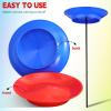 Alasum 2 Sets Spinning Plates with Sticks: Circus Performance Spinning Plates - Rotating Disc Game Set Plastic for Fun and Entertainment - New Year Party Favors view 4