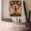 Patriotic Freedom Torch 1000 Piece Jigsaw Puzzles for Adults America Anniversary Puzzles American Flag Puzzle for Home Decoration Gifts Family Puzzle Perfect for Game Nights 19.7" x 27.6 " view 2