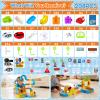 Electric Train Set for Kids Ages 3-8, 208Pcs 3D Flexible Race Track Toy, Gravity-Defying 360 Loop Building Set, STEM DIY Railroad Learning Toy Gift for Toddlers Boys Girls view 4