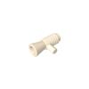 Gobricks GDS-90006 4349 Horn/Blaster, White (Yellowish), 10 pcs Brick Parts view 1