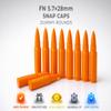 TechStudio3D FN 5.728mm Snap Caps Dummy Rounds for Dry Fire Training Compatible with FN 5.728mm Firearms 5/10/20 Pack (20 Pack) view 3