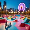 1PC Mini Finger Scooter Two Wheel Scooter Finger Training Toys Mini Finger Skateboards Finger Toys Tech Deck Skatepark,Novelty Toys and Amusements (red Random) view 2