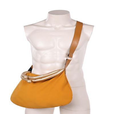 ulesoke Anime Cosplay Bag Costume Accessories Anime Yellow Bag High-capacity Halloween Outfits Props Daily Wear