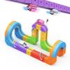 Auyoolin Electric Train Set,3D Infinity Flexible Tracks with Anti-Gravity 2 Cars for Kids Ages 3-8,DIY Race Track Block Building Toys,53pcs STEM Toy Train Birthday Gifts for Boys and Girls view 1