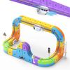Auyoolin Electric Train Set 3D Infinity Track with Flexible Tracks for Kids Ages 3-8,DIY Race Track Block Building Toys with Anti-Gravity,32pcs STEM Toy Train Birthday Gifts for Boys and Girls view 1