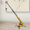 Chosertory Crane Engineering Truck Educational Toy Crawler Crane Arm Adjustable Rotation Construction Vehicle Model PP Material Suitable for Child Gift view 4