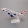 A380 British Airways Model 1:300 Scale Alloy Diecast Aircraft Desktop Display Piece for Collector Aviation Fan view 3