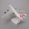 A380 British Airways Model 1:300 Scale Alloy Diecast Aircraft Desktop Display Piece for Collector Aviation Fan view 4