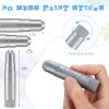 Gilprop Solid Tempera Paint Sticks Washable Quick Drying Paint Sticks Bulk No Mess Crayons for Painting Canvas Posters Arts Project Gifts (24 Pcs,Silver) view 2