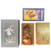 Six Hearts Sun Gold Foil Tarot Cards Deck Six Hearts 78 Card Classic Tarot Set with Guidebook, Premium Waterproof PVC Divination Tarot Cards for Beginners & Professional Readings, Gold Sun Design view 1