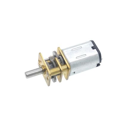 12GA-N20 Miniature DC Metal Gear Motor 3V 3.7V 5V 6V 12V Low RPM High Torque 4WD Car Electric Screwdriver Door Lock Motor(Bracket Motor,50 RPM,6V)