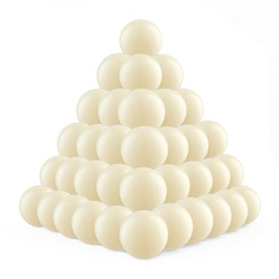 Ball Pit Balls, 100 Pack Plastic Balls for Indoor, Ideal for Ball Pits and Playhouses