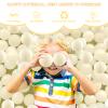 Ball Pit Balls, 100 Pack Plastic Balls for Indoor, Ideal for Ball Pits and Playhouses view 3