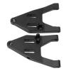 2PCS RC Front Lower Swing Arm Aluminum Alloy Precise Fit Lightweight for Udirc UD1002 UD1002se and Pinecone Forest SG1002 1/10 Desert Off Road Truck (Black) view 4