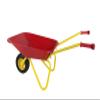 Kids Globe Children's Wheelbarrow (Colour Red/Yellow, Metal Wheelbarrow, Load Weight up to 5 kg, Toy for Children from 18 Months, Metal Wheelbarrow, Garden Wheelbarrow) 721995 view 2