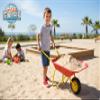 Kids Globe Children's Wheelbarrow (Colour Red/Yellow, Metal Wheelbarrow, Load Weight up to 5 kg, Toy for Children from 18 Months, Metal Wheelbarrow, Garden Wheelbarrow) 721995 view 4