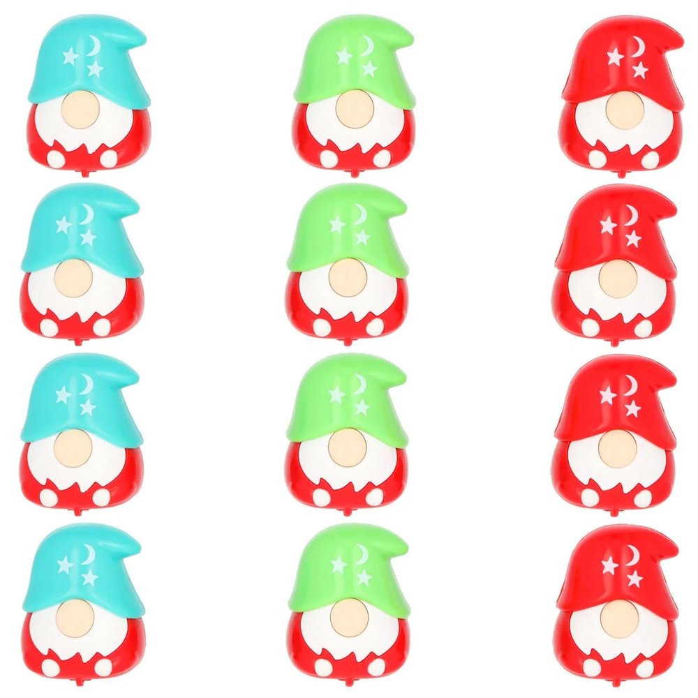 1 3/4" x 2" Starry Night Gnome Character Plastic Pull-Back Toys VBS 2026 12 Pc.